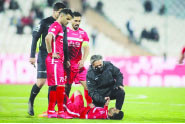 پرسپولیس از مصدومیت پر تعداد بازیکنانش  ضربه خورد