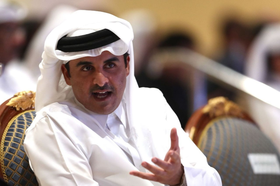 تاکید امیر قطر بر اهمیت آتش‌بس دائم در غزه