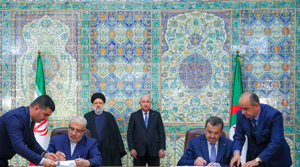 ایران و الجزایر در حوزه نفت و گاز سند همکاری امضا کردند