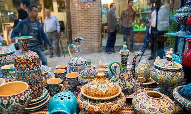 برپایی بازارچه‌های نوروزی صنایع دستی  در ۱۳ نقطه کرمانشاه