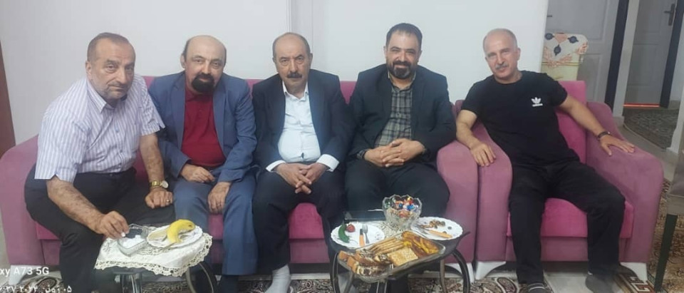 عيادت پيشكسوتان مطبوعات گيلان از محمد ميرزاجاني پير مطبوعات