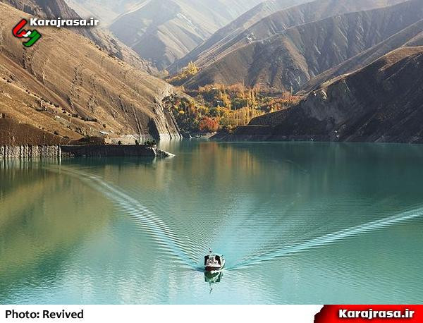 دهکده واریان کرج ؛ روستایی که مسیر ورود آن از روی آب می‎گذرد!