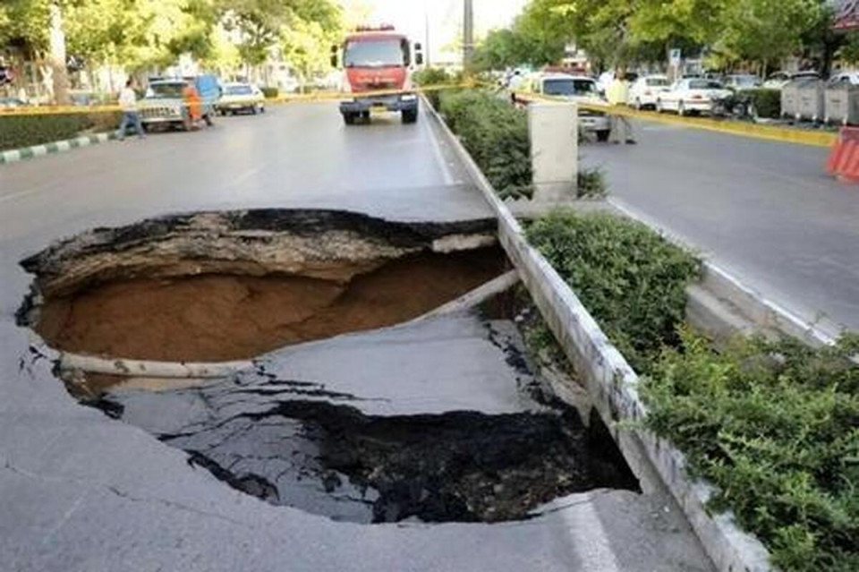 فرونشست در جنوب غرب تهران در وضعیت قرمز