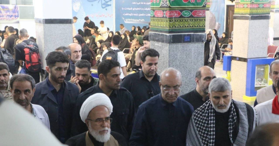 بازدید نماینده ولی‌فقیه و استاندار کرمانشاه از روند تردد زائران در پایانه مرزی خسروی
