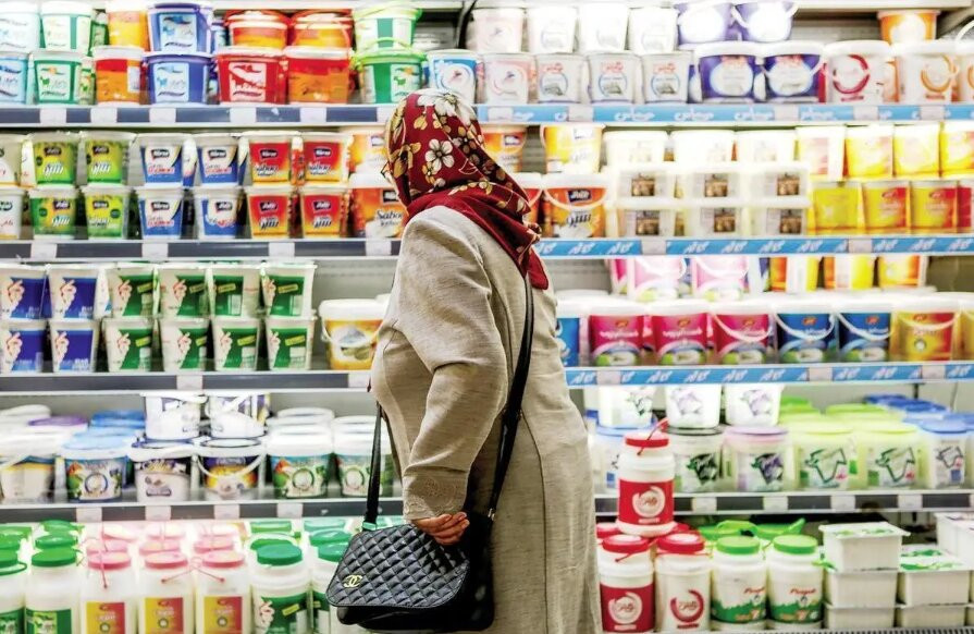 کاهش مصرف لبنیات به سبب گرانی