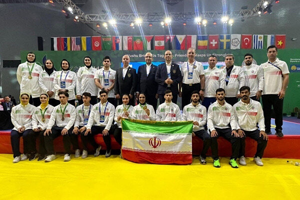 ووشوکاران ایران با ۱۰ مدال نایب قهرمان جهان شدند