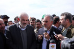 آغاز عملیات اجرایی احداث نیروگاه  ۲۰۰ مگاواتی در گتوند با حضور وزیر نیرو