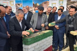 آیین خشت‌گذاری ۱۶۸ کلاس درس  در شهرستان ملارد
