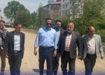 اتصال شهرک فرهنگیان از میدان جهاد به ابتدای جاده پیربازار در ورودی گلسارجهت کم شدن بار ترافیک