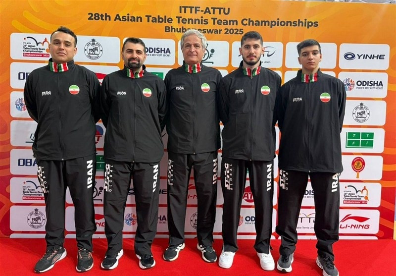 تیم ملی تنیس روی میز مردان صاحب سهمیه جهانی شد