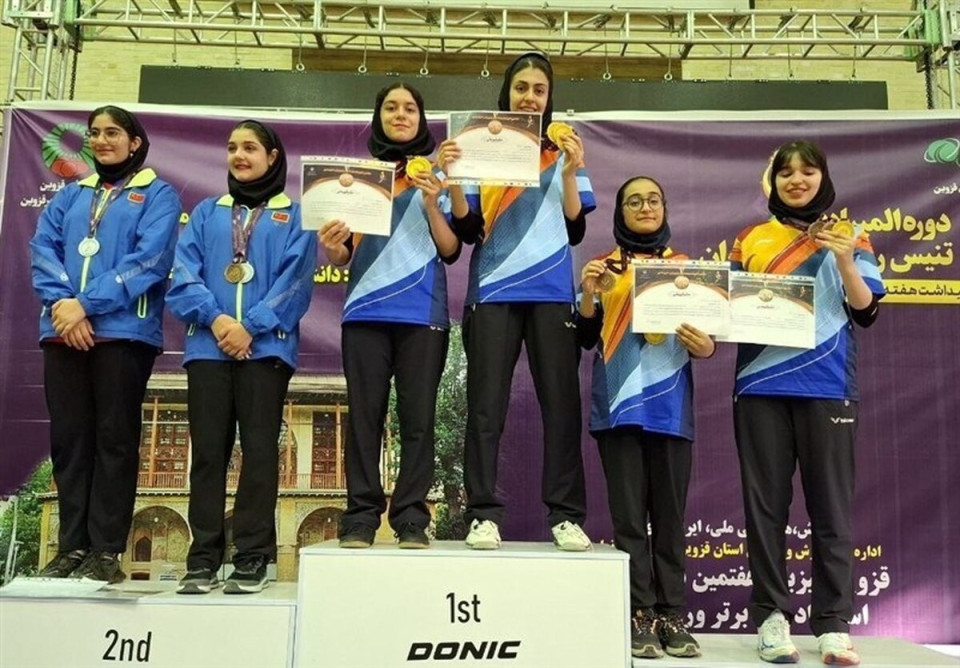 معرفی برترین‌های المپیاد استعداد‌های برتر تنیس روی میز کشور