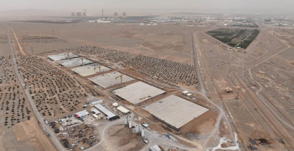 پروژه مخازن استراتژیک آب ۳۰۰ هزارمتر مکعبی پالایشگاه اصفهان بهره برداری شد