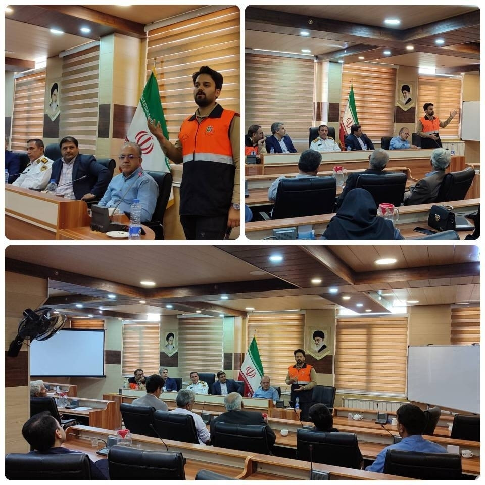 برگزاری کارگاه آموزشی دهیاران قصرشیرین  با هدف کاهش تصادفات جاده‌ای