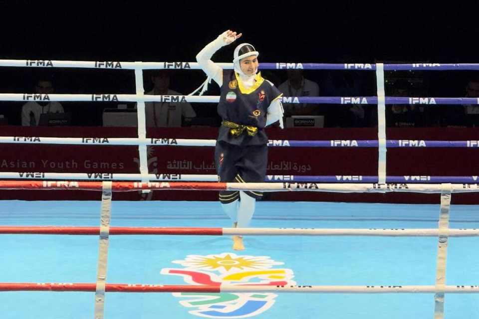 مدال برنز مشترک آقایی در نخستین فینال  موی تای ایران