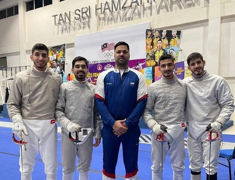 پایان کار تیم سابر با کسب مدال برنز