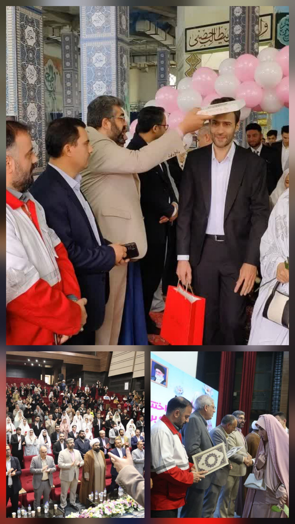 جشن وصال ۳۰ زوج جوان قدس در میلاد فاطمه‌الزهرا(س)