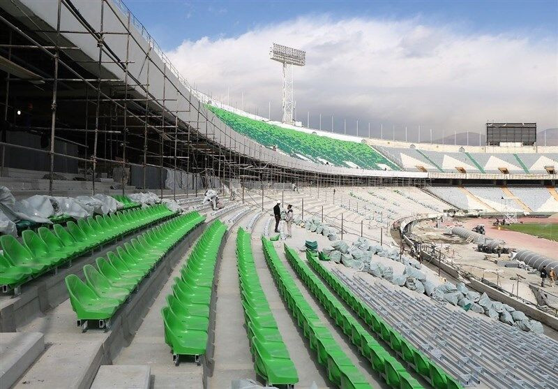 احتمال آماده شدن ورزشگاه آزادی تا آخر اسفند قوت گرفت