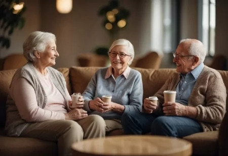 کدام یک از انواع تعاملات اجتماعی، حال سالمندان را بهتر می‌کند؟