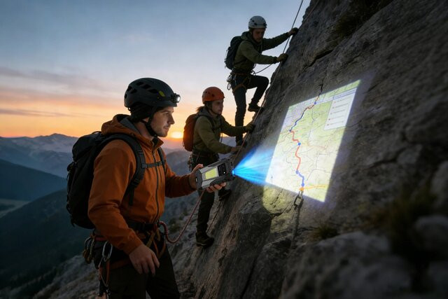 تلفن همراهی که یک پروژکتور در دلش دارد!