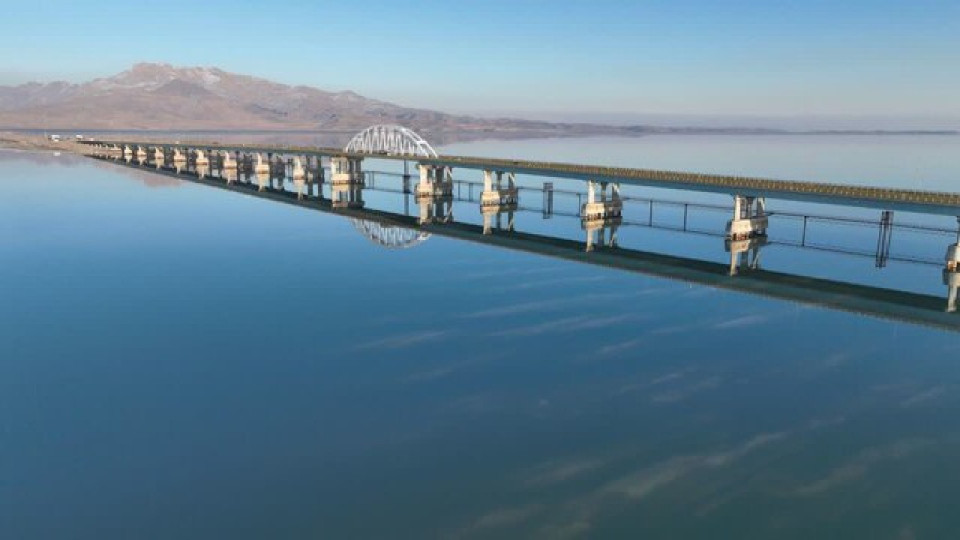 تراز آبی دریاچه ارومیه ۵۶ سانتی متر افزایش یافت