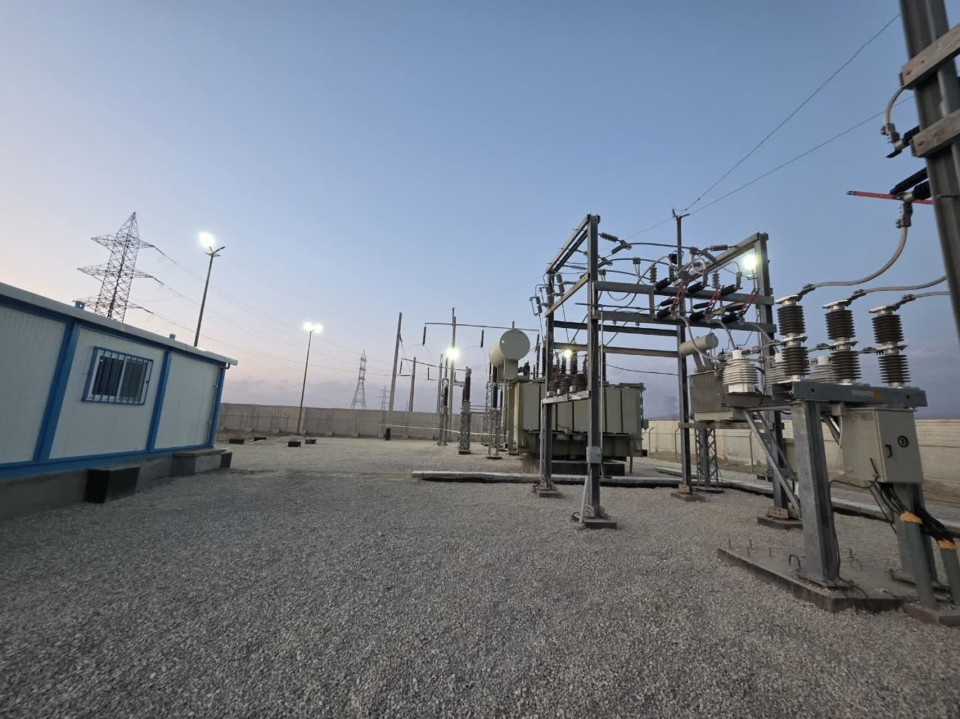 فاز اول پست برق جایزان از پروژه‌های حیاتی برق منطقه‌ای خوزستان برقدار شد