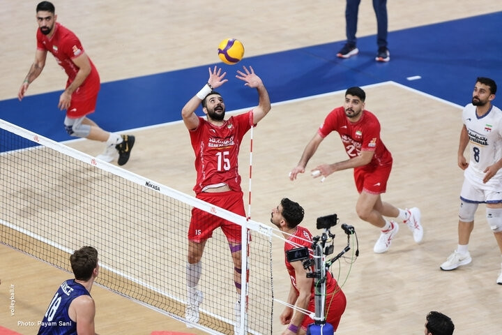 والیبال ایران در جایگاه چهاردهم