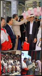 جشن وصال ۳۰ زوج جوان قدس در میلاد فاطمه‌الزهرا(س)