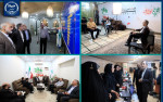 بازدید رئیس جهاددانشگاهی از خانه کتاب  و ادبیات ایران